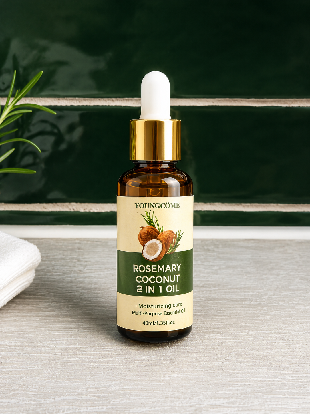 Verressa Rosemary Coconut Oil