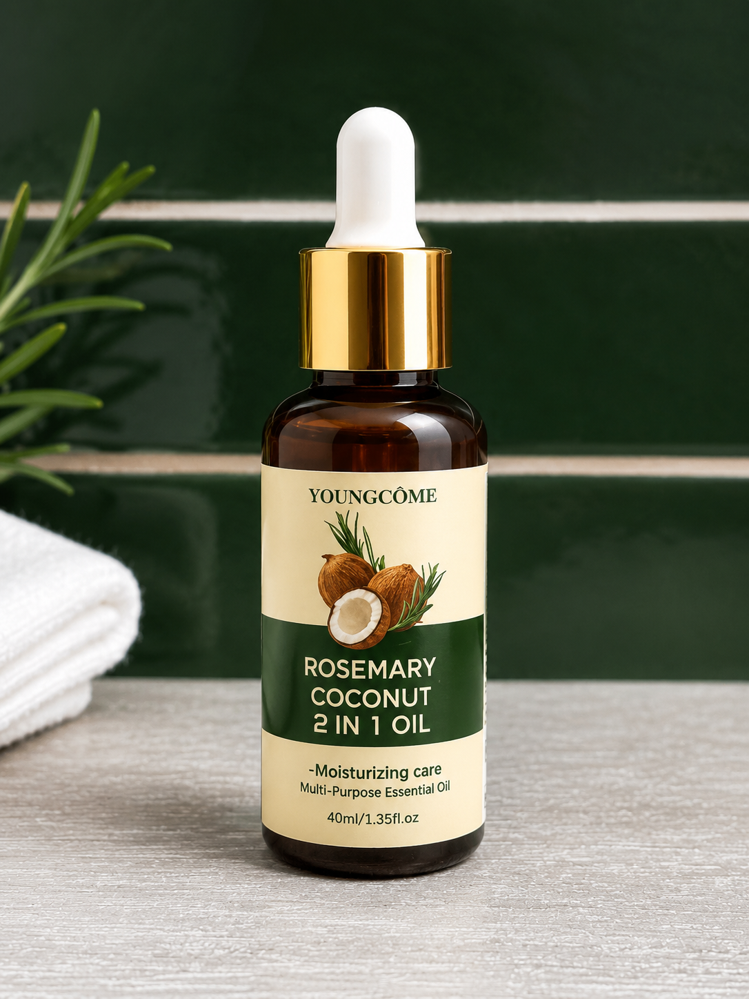 Verressa Rosemary Coconut Oil